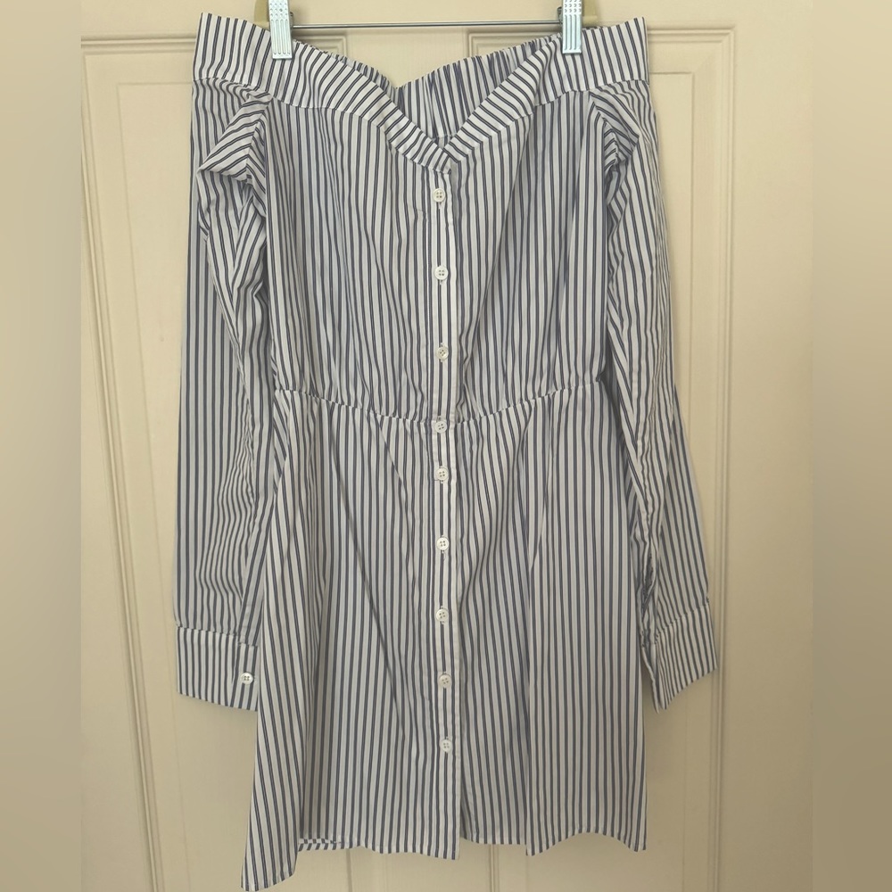 Reformation Off the Shoulder Mini Dress - 4